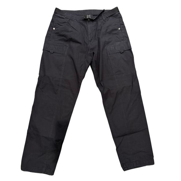 The North Face Men’s Size 36 Black Cotton Belted Utility Performance Cargo Pants - Picture 1 of 9